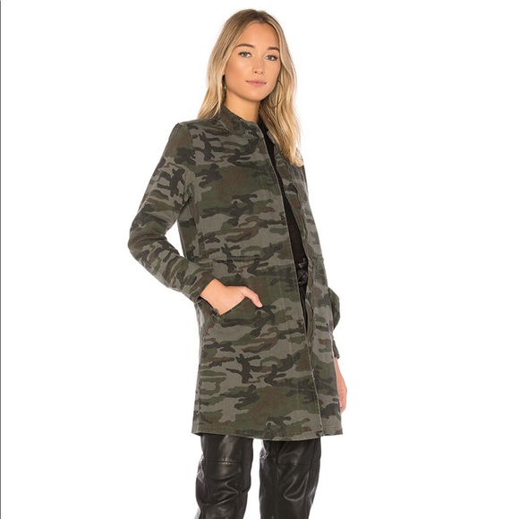 ETIENNE MARCEL🖤 J’adore camo jacket - Picture 2 of 3